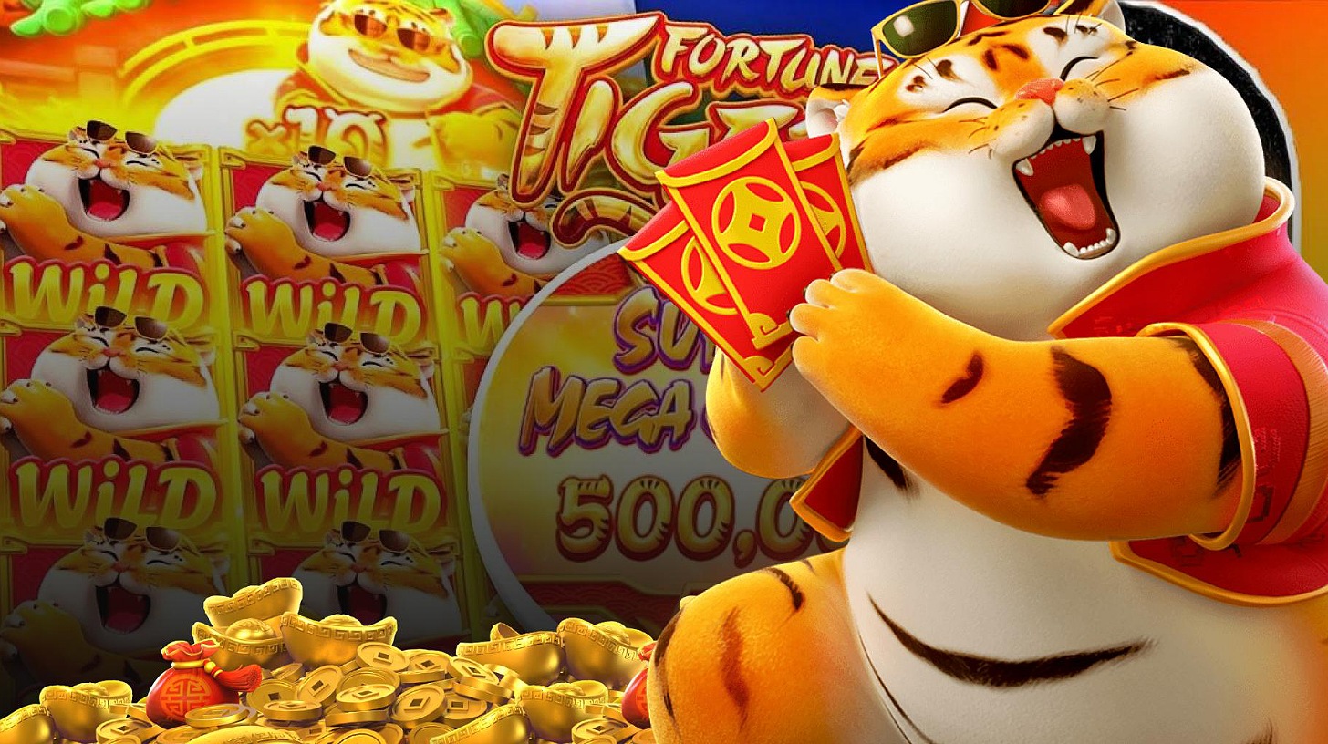 Tema de Slot BRAPK.COM Fortune Tiger com Tigre e Moedas Douradas